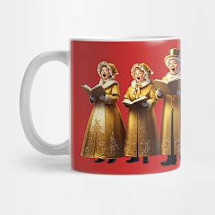 Christmas Carolers Mug